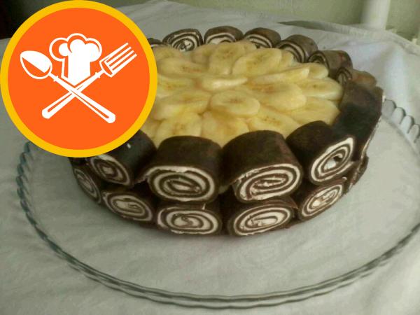 Νόστιμο Πρακτικό Κέικ Κρέπας Ρολό